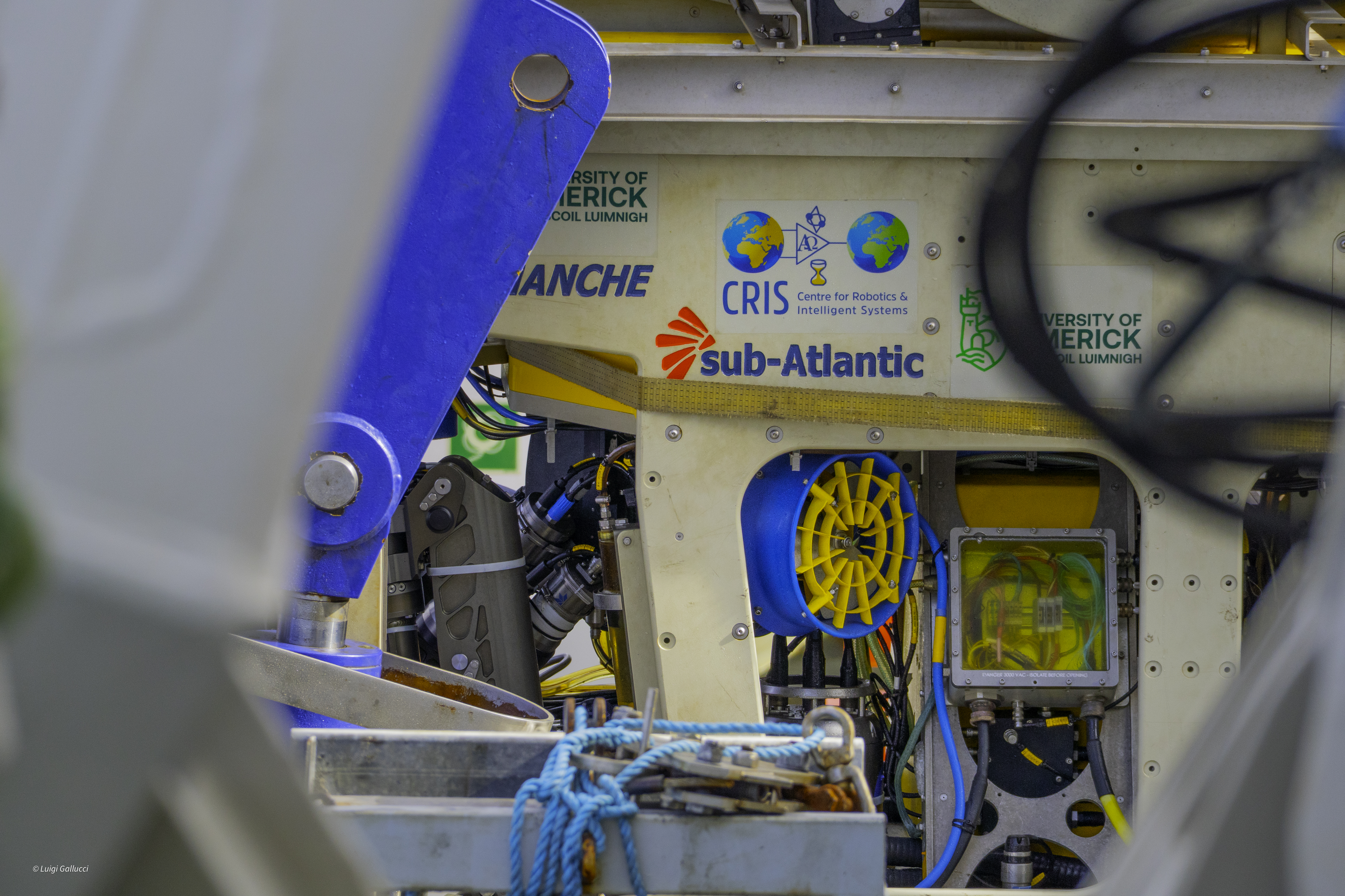 ROV before dive, during the GREAT expedition over the Greenland spreading zone